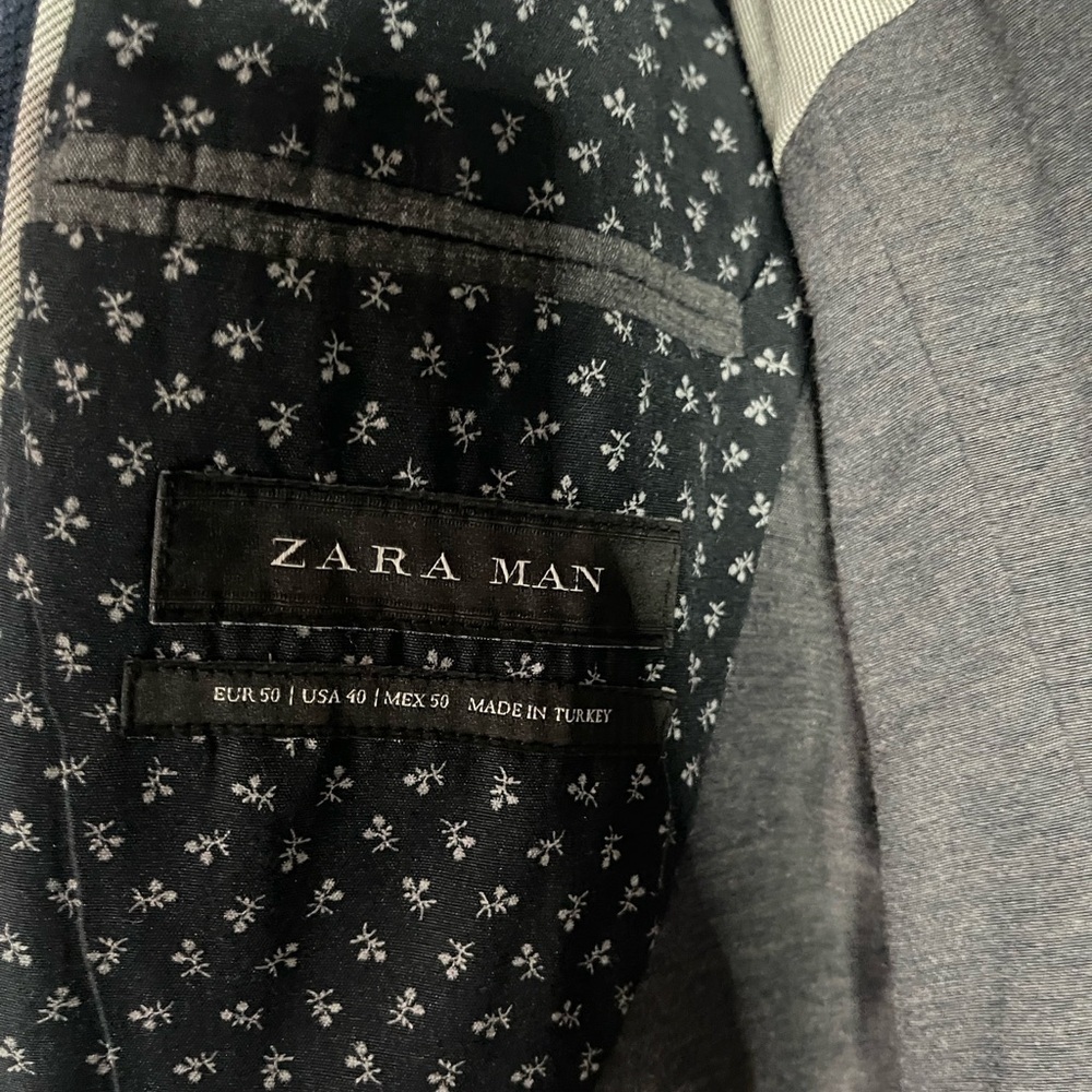 Zara Midnight Blue Blazer - Picture 4 of 4